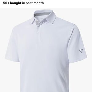 Men's White Polo Shirt